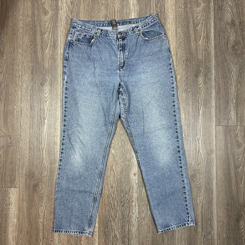 Liz Claiborne High‎ Waisted Straight Leg Jeans 16